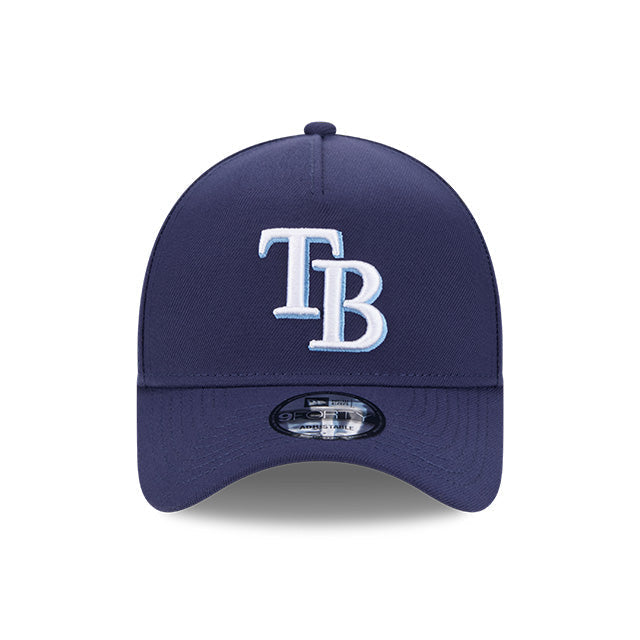 Rays New Era Navy TB 9Forty A-Frame Replica Adjustable Hat
