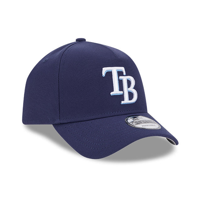 Rays New Era Navy TB 9Forty A-Frame Replica Adjustable Hat