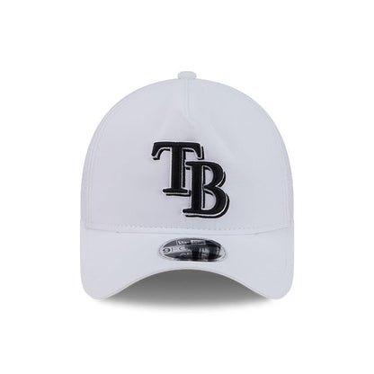 Rays New Era White TB 9Forty Apex Adjustable Hat