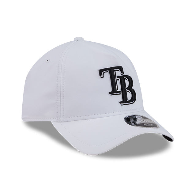 Rays New Era White TB 9Forty Apex Adjustable Hat