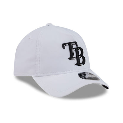 Rays New Era White TB 9Forty Apex Adjustable Hat