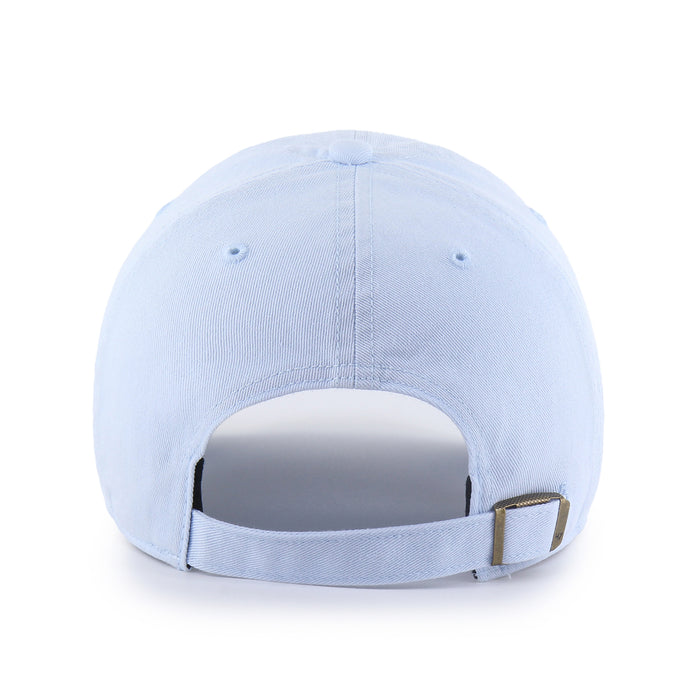 Rays Women's '47 Brand Light Blue TB Base Runner Ballpark Clean Up Adjustable Hat