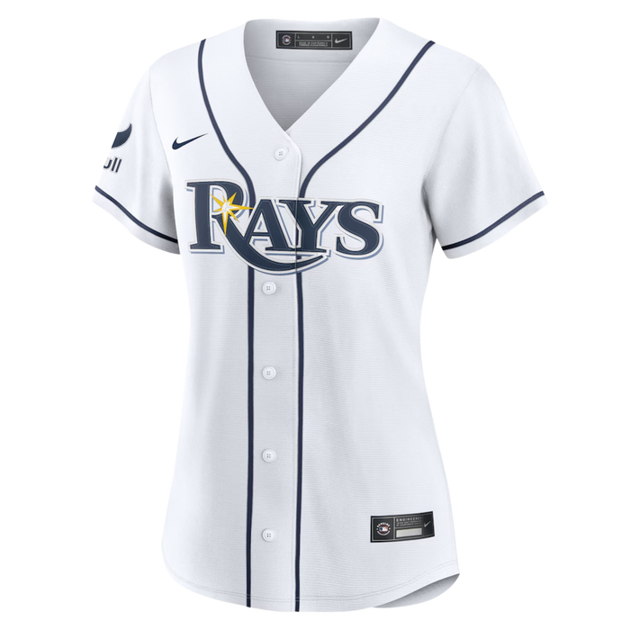 Rays Women's Nike Home White Replica Jersey