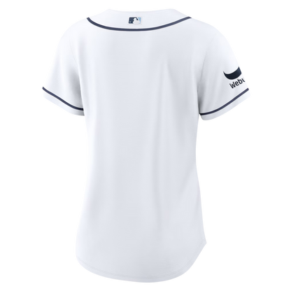 Rays Women's Nike Home White Replica Jersey