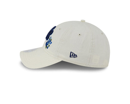 Rays Women's New Era 2025 Cream Floral 9Twenty Adjustable Hat