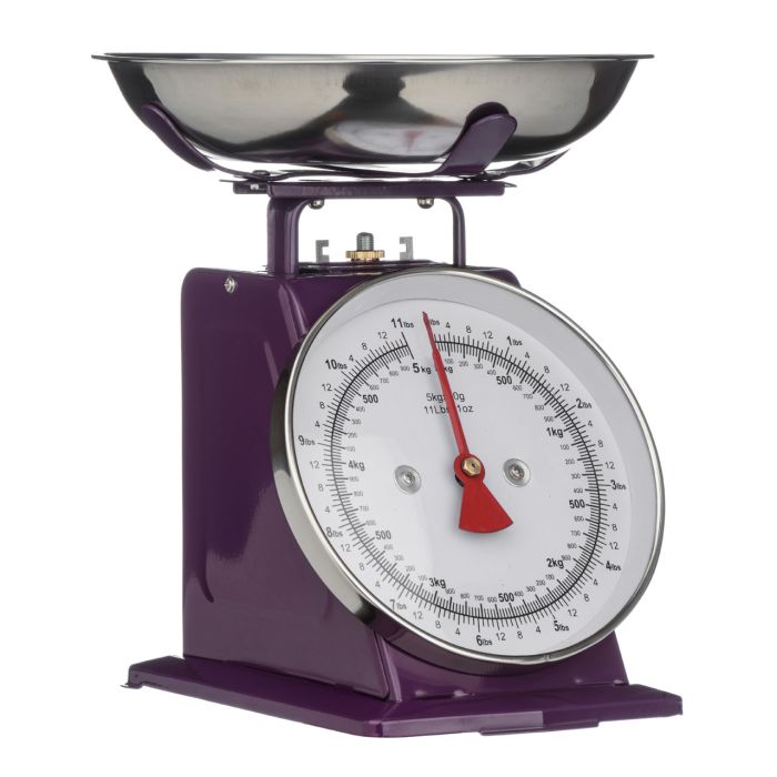 Retro Kitchen Scale 5KG - Purple - Modern Home Interiors