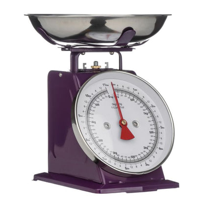 Retro Kitchen Scale 5KG - Purple - Modern Home Interiors