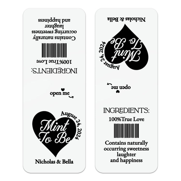 Romantic Tic Tac Stickers - XOXOKristen