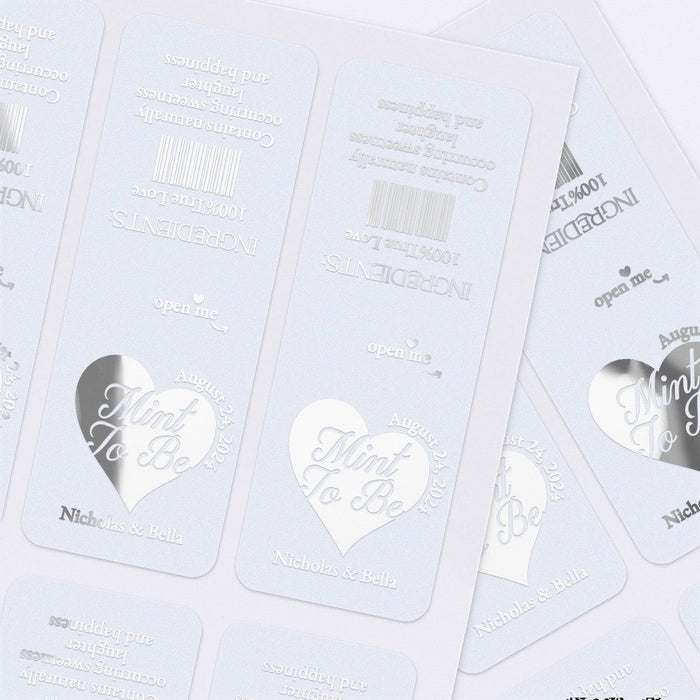 Romantic Tic Tac Stickers - XOXOKristen