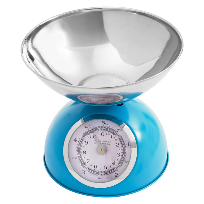 Round Half Circle Design Kitchen Scale 5KG - Blue - Modern Home Interiors