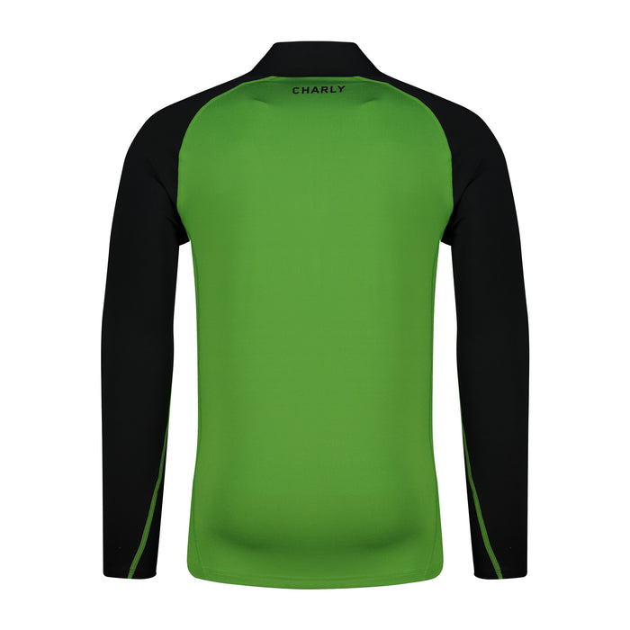 Rowdies Charly Green/Black Two Star Half Zip Pullover