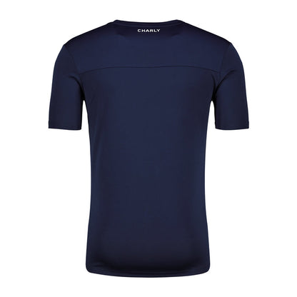 Rowdies Charly Navy Two Star Logo Tee