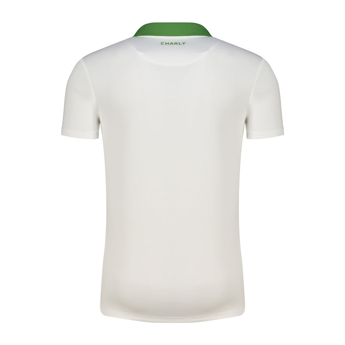 Rowdies Charly White/Green Two Star Polo