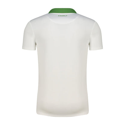 Rowdies Charly White/Green Two Star Polo