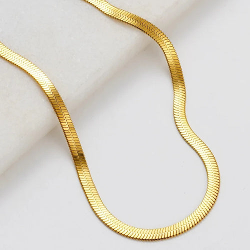Snake Chain Necklace - Necklace