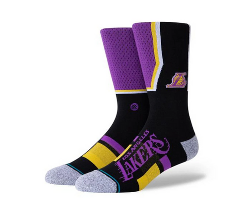 STANCE Lakers Shortcut 2 Crew Socks