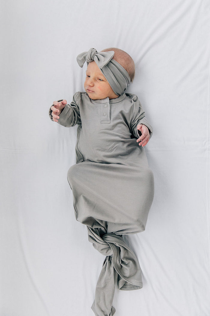 Mebie Baby Stone Knot Gown