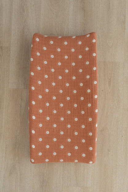 Sunshine Muslin Changing Pad Cover