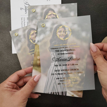 Sweet 15 Birthday Quinceanera Invitation - XOXOKristen