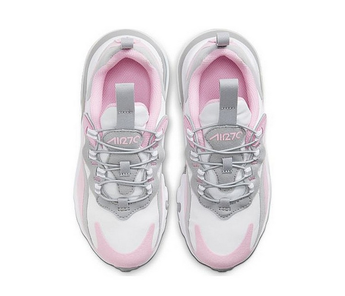 (Toddlers) Nike Air Max 270 React (White/Pink Grey)
