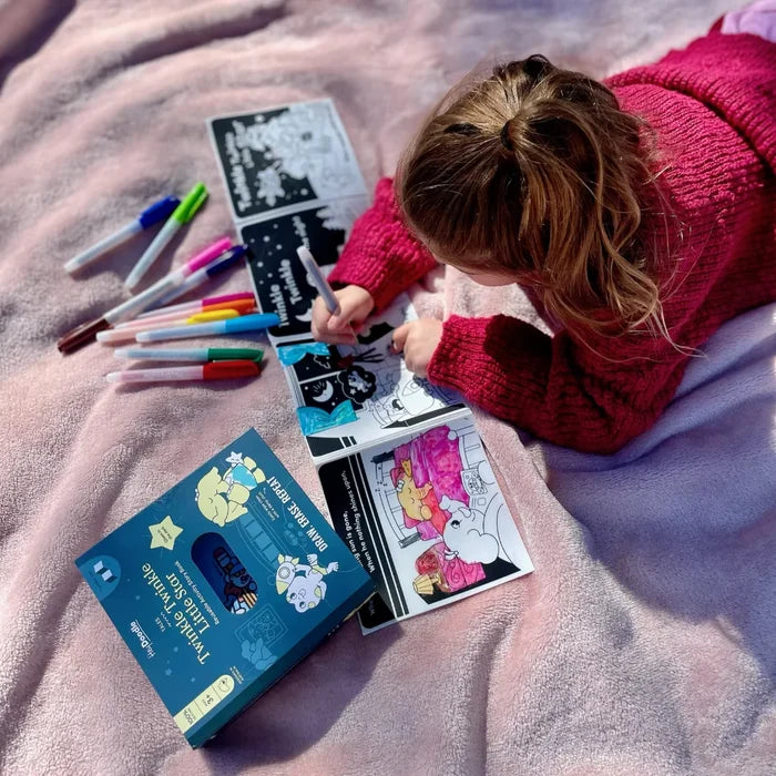 Twinkle Twinkle Little Star Tales - Reusable Colouring Book