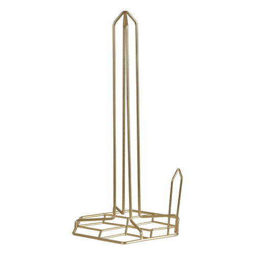 Vertex Contour Kitchen Roll Holder - Matte Gold