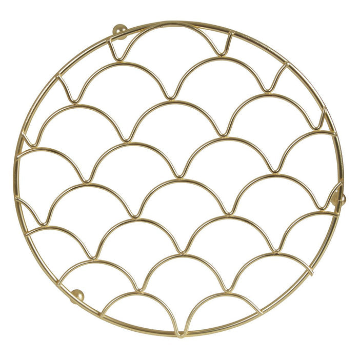 Vertex Deco Trivet - Matte Gold