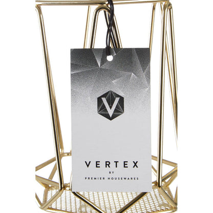 Vertex Gold Finish Utensil Holder - Modern Home Interiors
