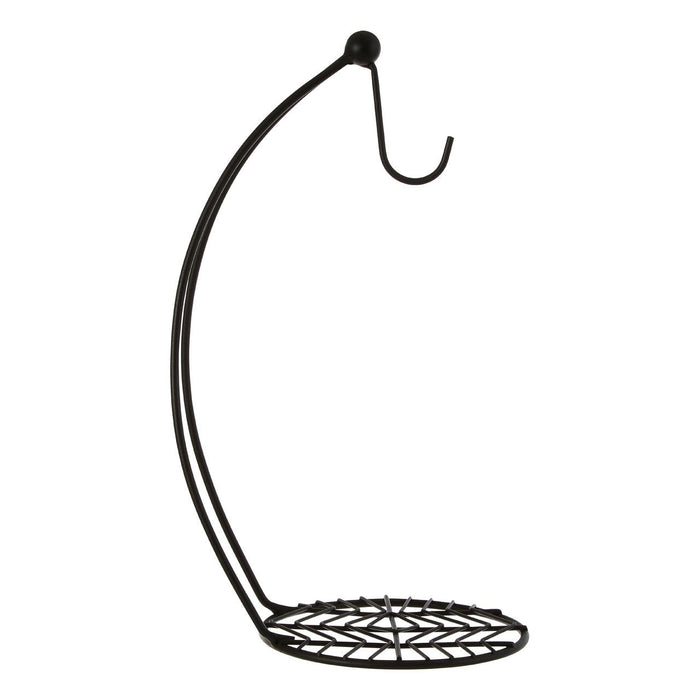 Vertex Iron Banana Hanger - Black Powder Coat - Modern Home Interiors