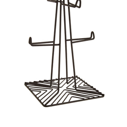 Vertex Iron Mug Tree - Black Powder Coat