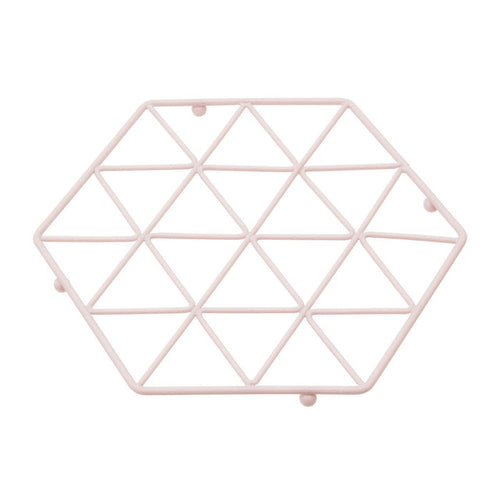 Vertex Pink Finish Trivet - Modern Home Interiors