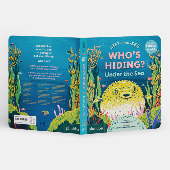 WHO'S HIDING? Under the Sea: A Lift-the-Flap Book