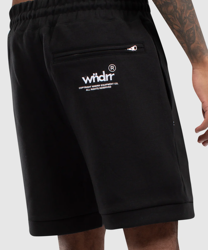 WNDRR Offcut Tech Trackshort (Black)