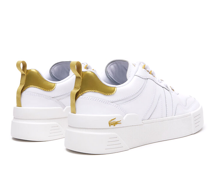 Women's Lacoste L002 (White/Gold)