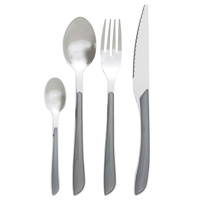 Zuma Multi Coloured Pastel Cutlery Set - 24Pc - Modern Home Interiors